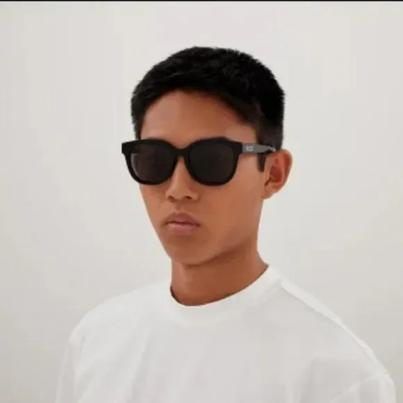 Gucci Men Sunglasses Black Grey Square GG1797SK 001 NEW AUTHENTIC - Picture 13 of 15